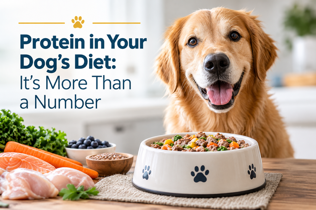Protein in Your Dog’s Diet: It’s More Than a Number